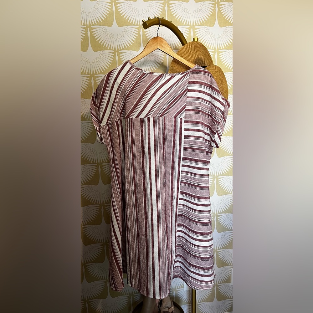 A Beautiful Soul Striped Shift Dress - Picture 4 of 7